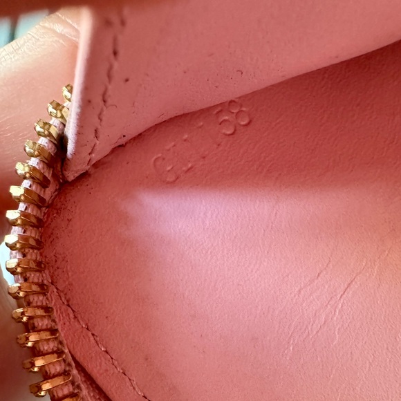 Louis Vuitton Vernis Zippy Wallet Rose Velours - Picture 9 of 9